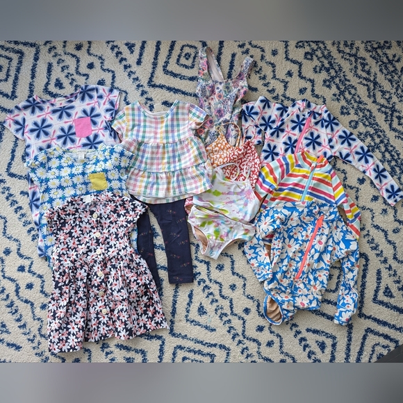 Crewcuts Toddler Girl Bundle - Swimsuits + Clothing - 2T